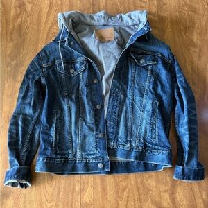 American Eagle Outfitters Gray Knit Fabric